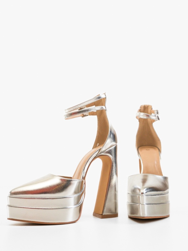 Scarpe da donna Argento Tilly - Img 5