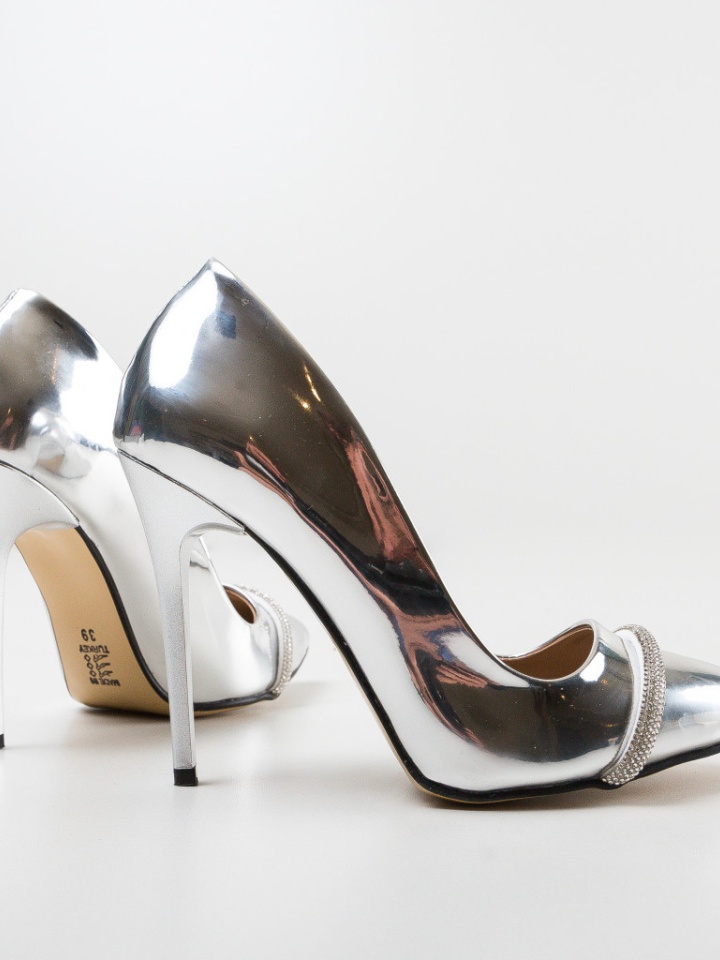 Scarpe da donna Argento Uzunak - Img 12