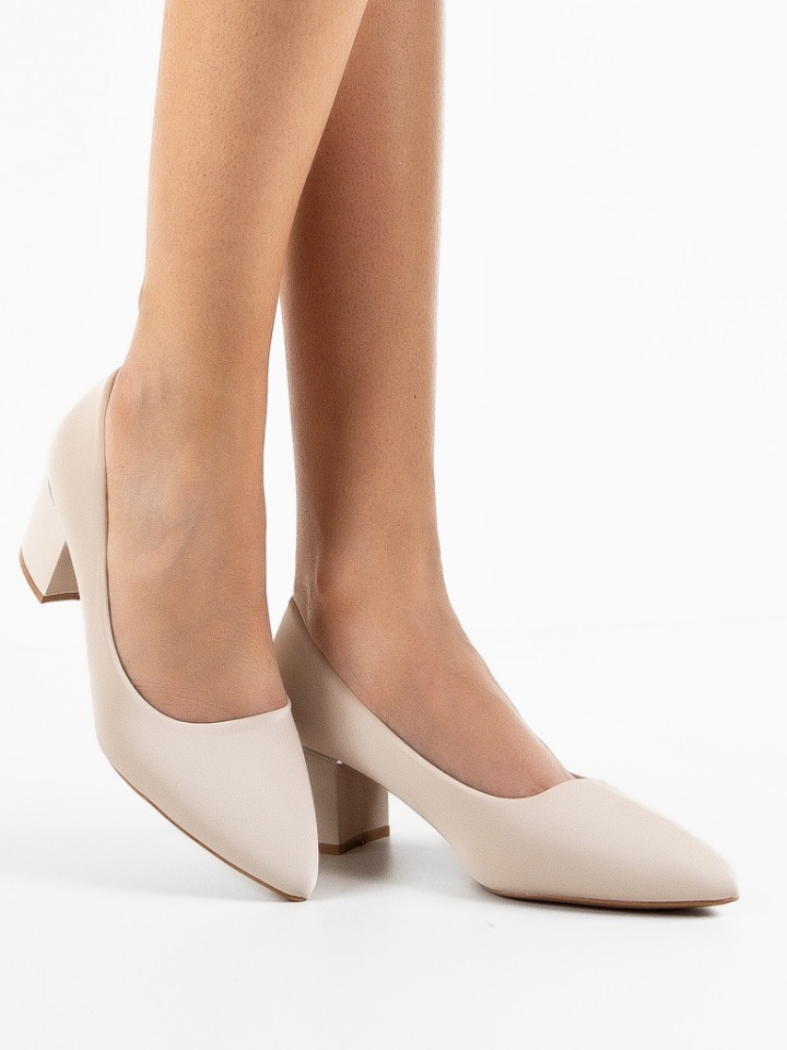 Scarpe da donna Beige Berry - Img 1