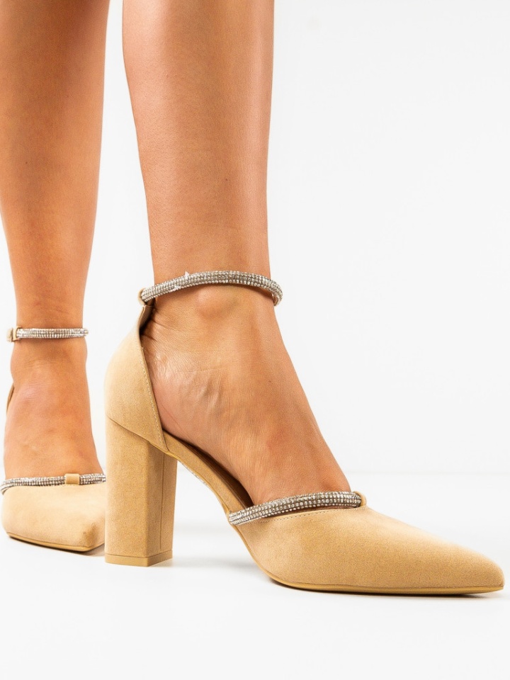 Scarpe da donna Beige Cnaeus - Img 2