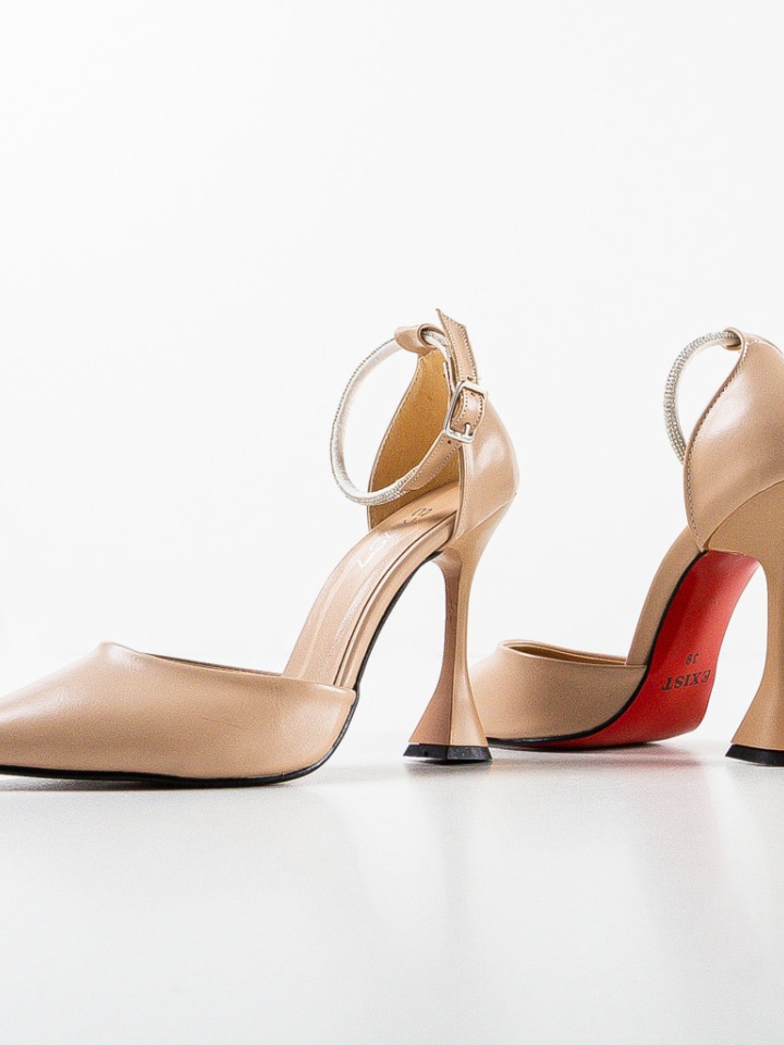 Scarpe da donna Beige Daiama - Img 6