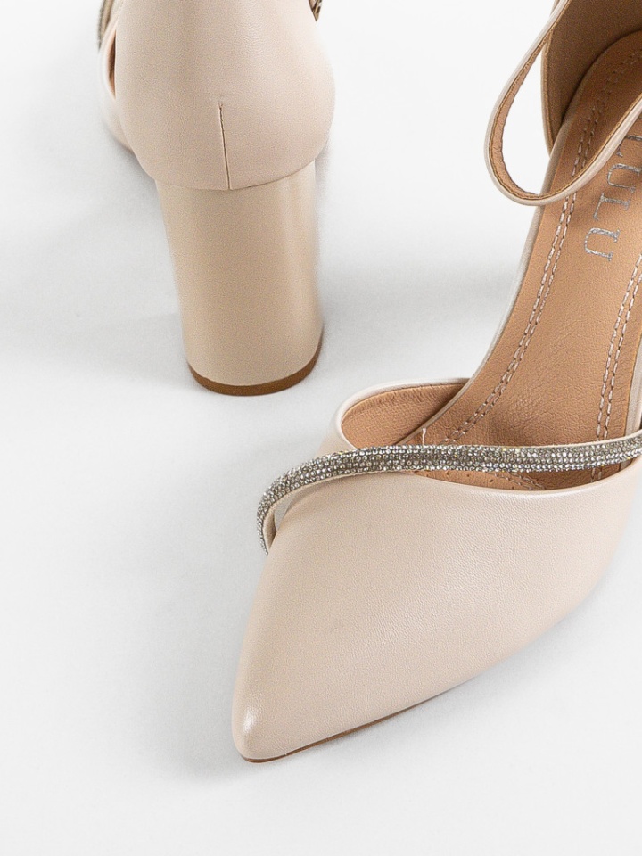 Scarpe da donna Beige Dem - Img 5