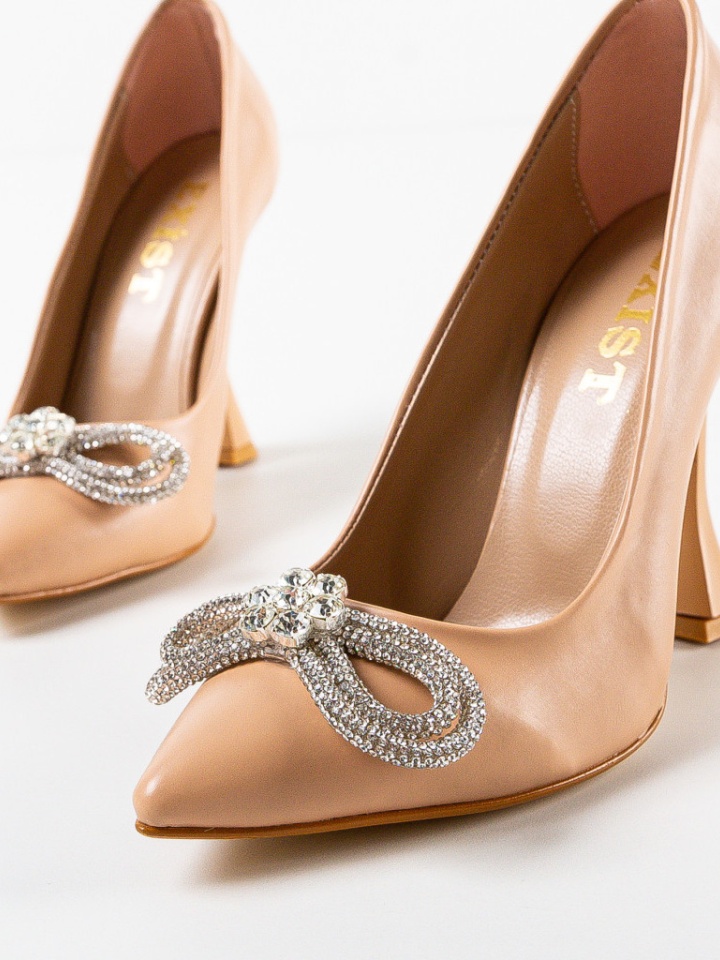 Scarpe da donna Beige Famaz - Img 6