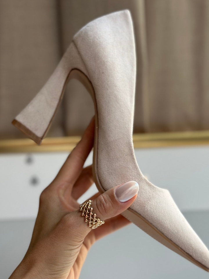 Scarpe da donna Beige Gherasim - Img 1