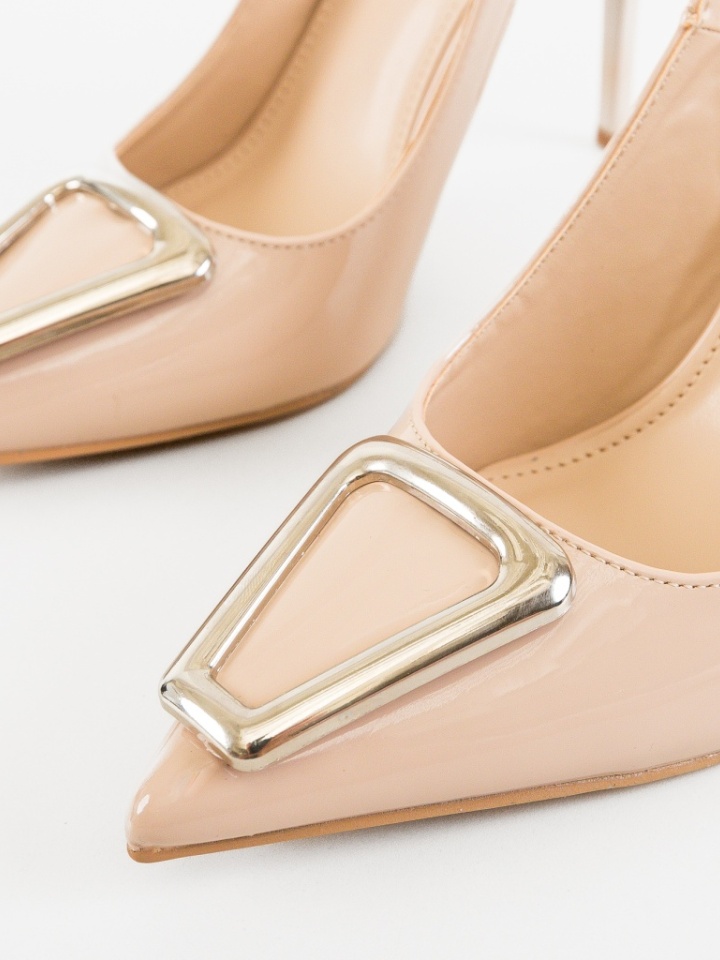 Scarpe da donna Beige Malas - Img 5
