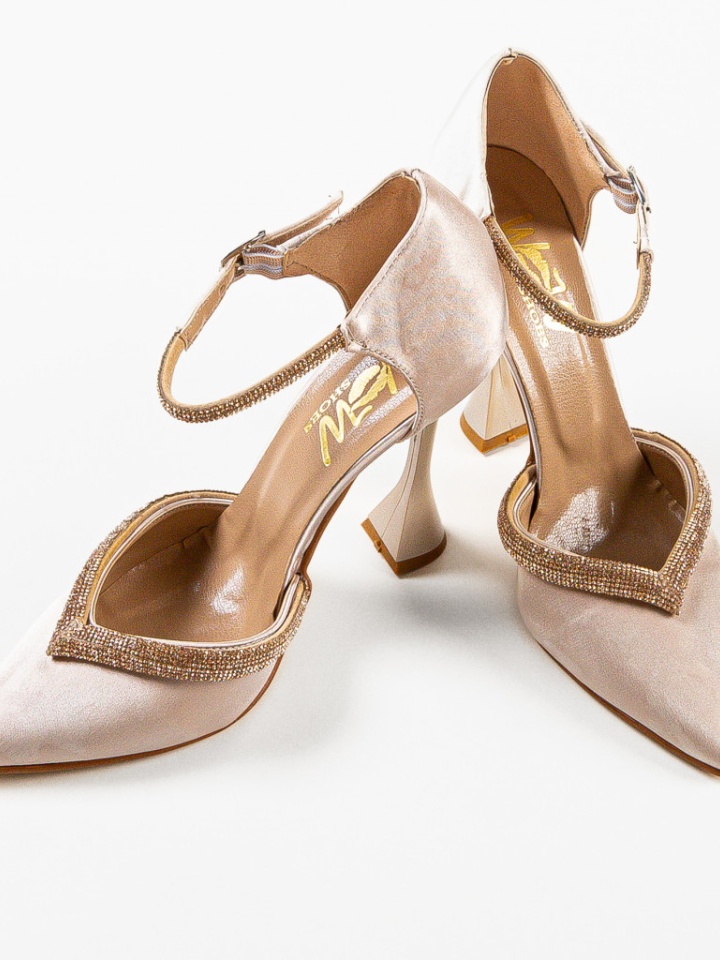 Scarpe da donna Beige MEKO - Img 7