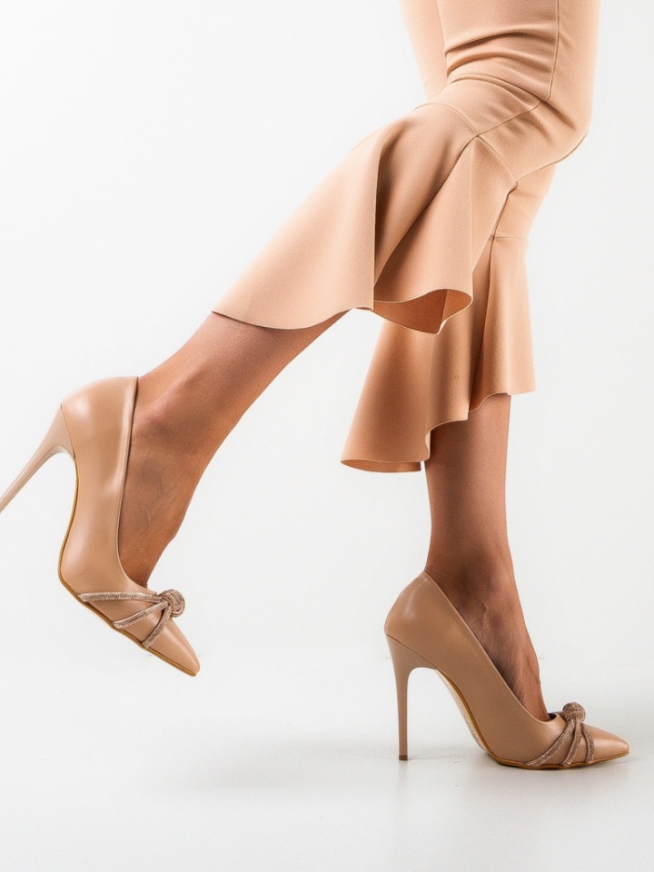 Scarpe da donna Beige Mogles - Img 12