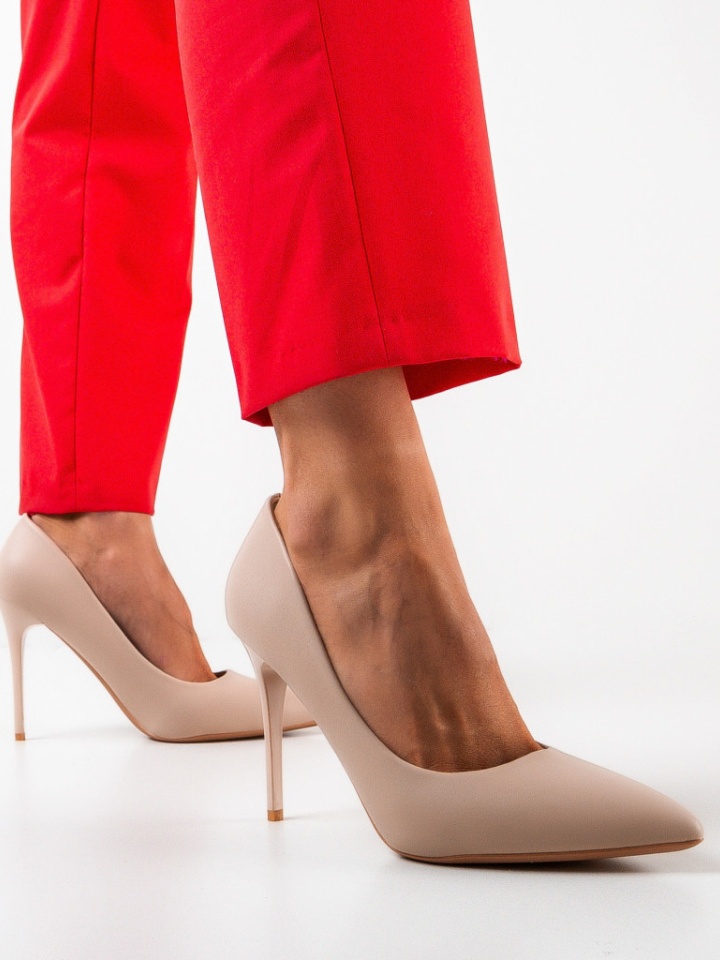 Scarpe da donna Beige Oknam - Img 4