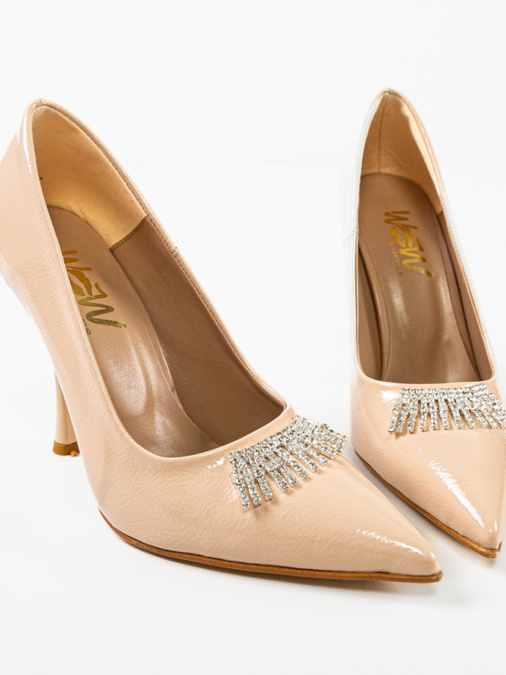 Scarpe da donna Beige Perma - Img 6