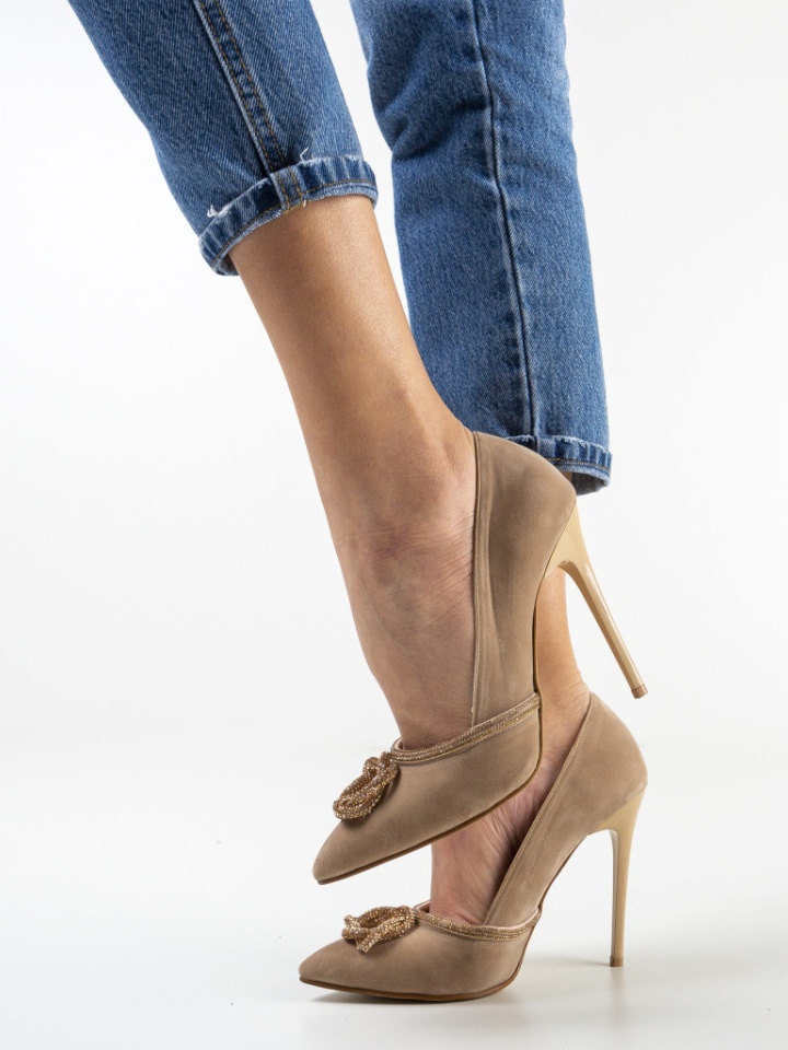 Scarpe da donna Beige Raga - Img 3