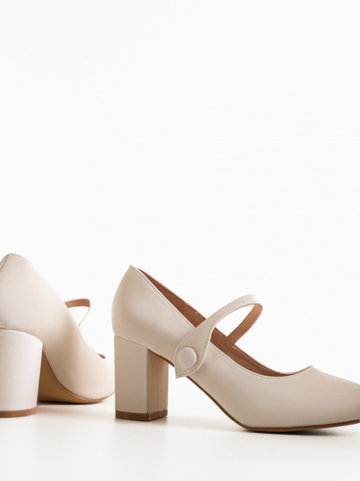 Scarpe da donna Beige Rossella - Img 5