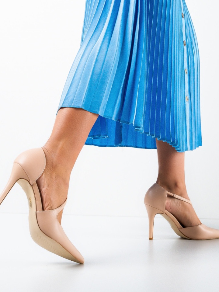 Scarpe da donna Beige Undey - Img 2