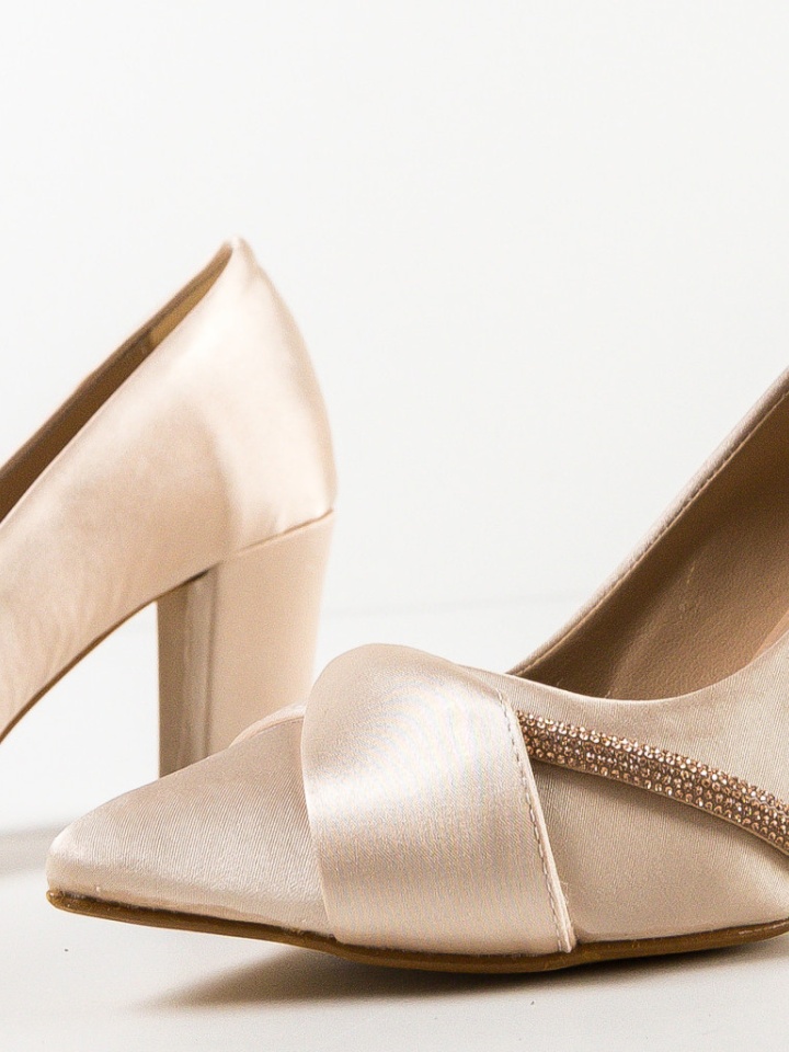 Scarpe da donna Beige Urama - Img 7