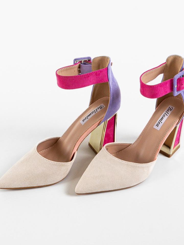 Scarpe da donna Beige Watso - Img 7