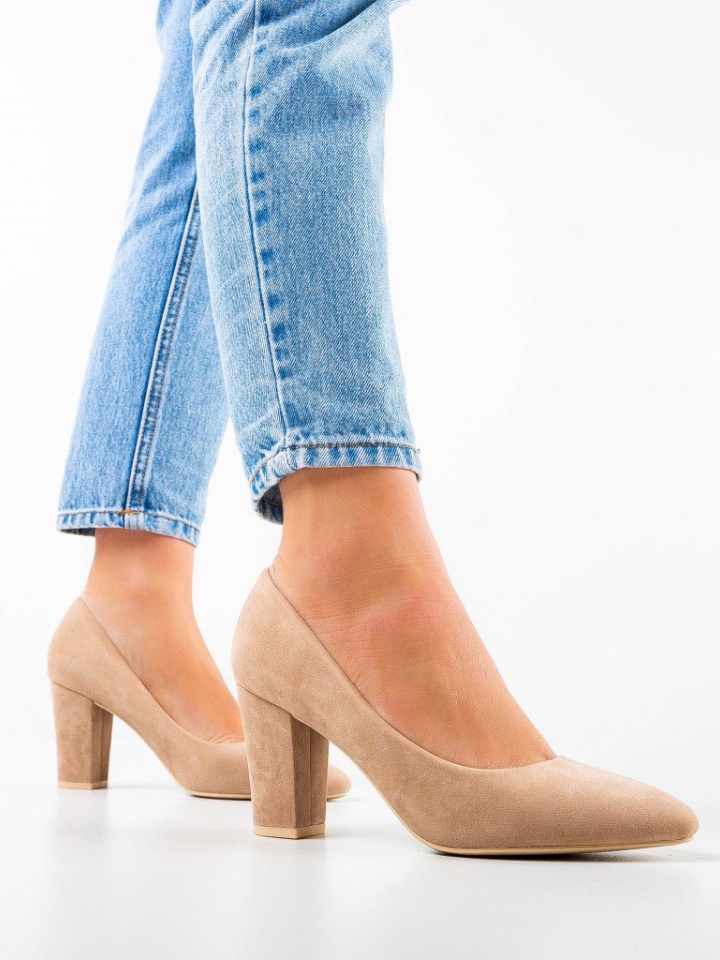 Scarpe da donna Beige Yaba - Img 1