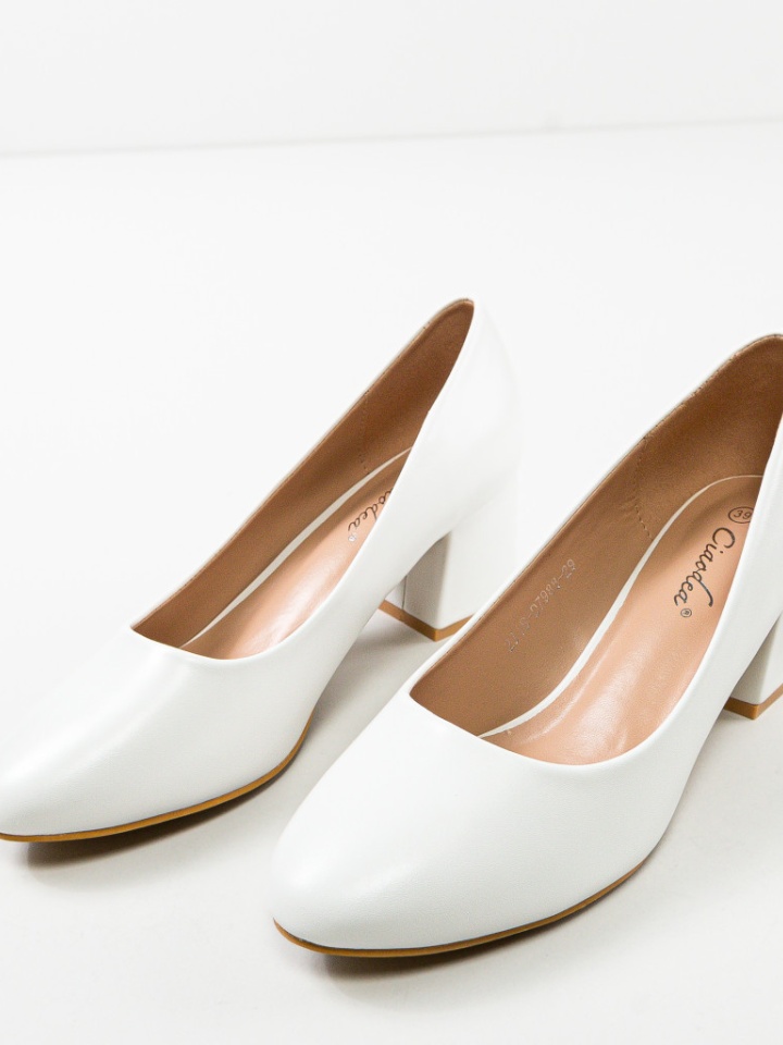 Scarpe da donna Bianche Cobb - Img 4