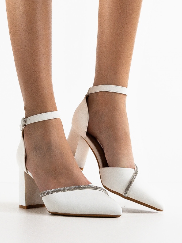 Scarpe da donna Bianche Dem - Img 2