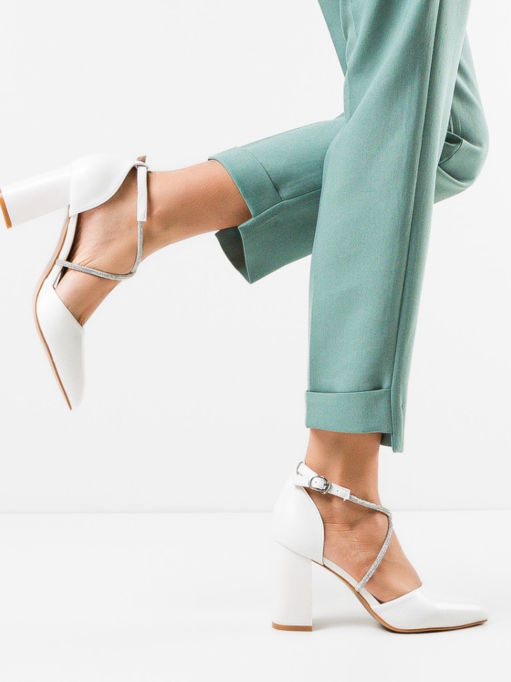 Scarpe da donna Bianche Doitei - Img 9