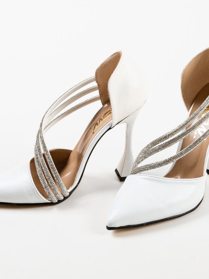 Scarpe da donna Bianche Egeptam - Img 7
