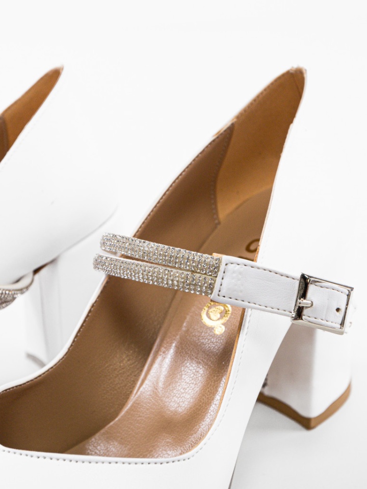 Scarpe da donna Bianche Gernyb - Img 6