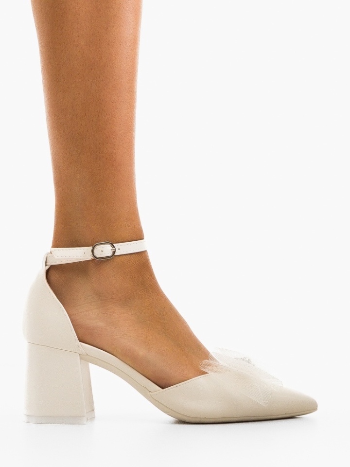 Scarpe da donna Bianche Grandejira - Img 4