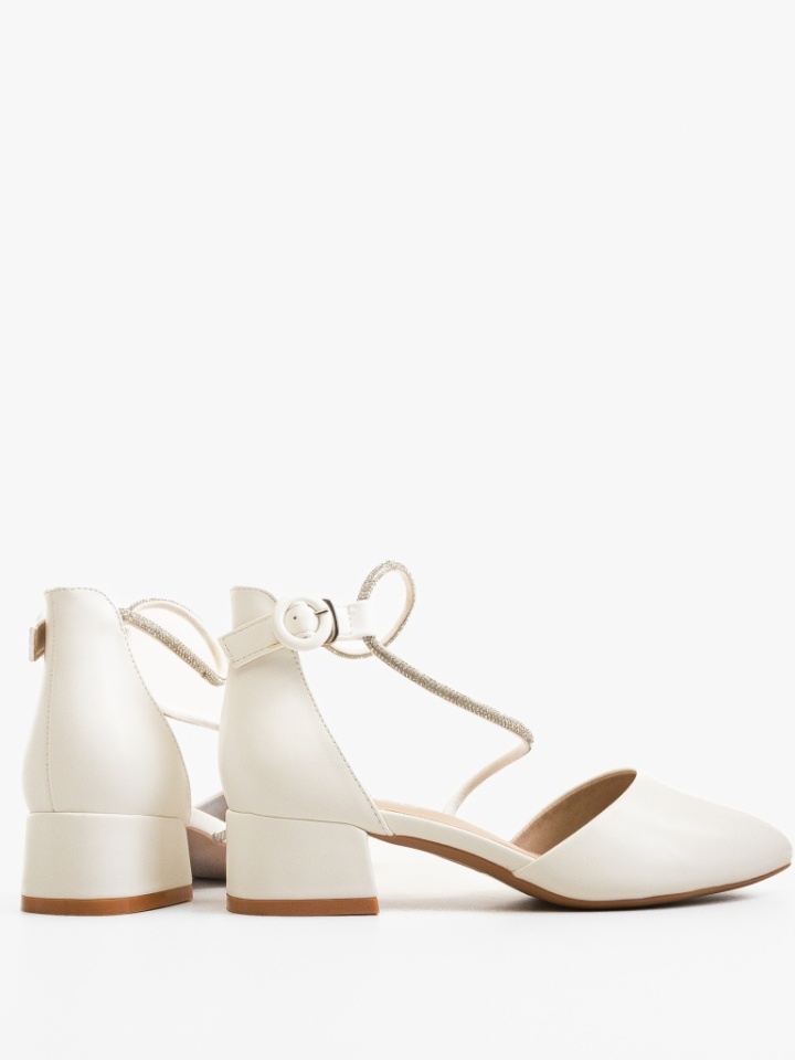 Scarpe da donna Bianche Naane - Img 1