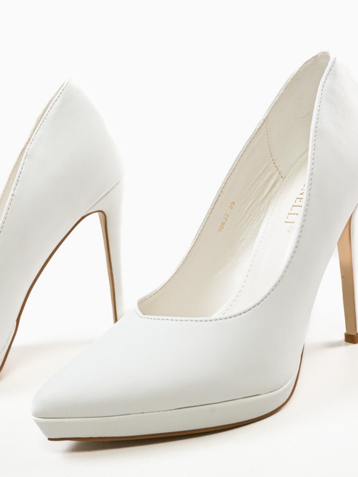 Scarpe da donna Bianche Paray - Img 1