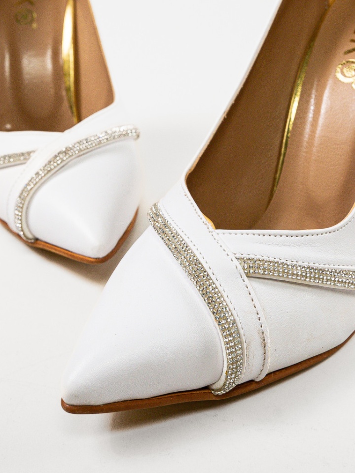 Scarpe da donna Bianche Revuele - Img 6