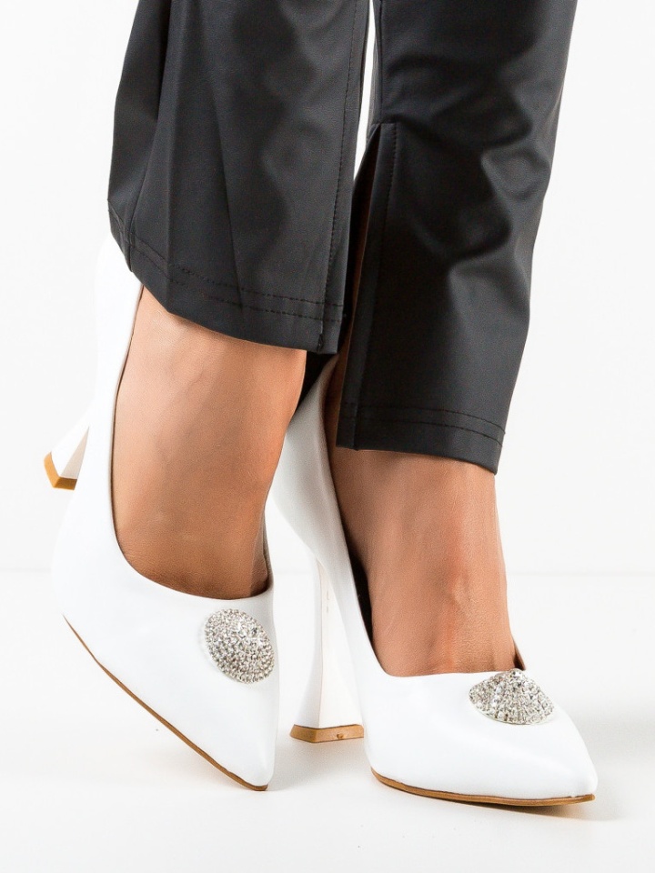 Scarpe da donna Bianche Valkia - Img 13