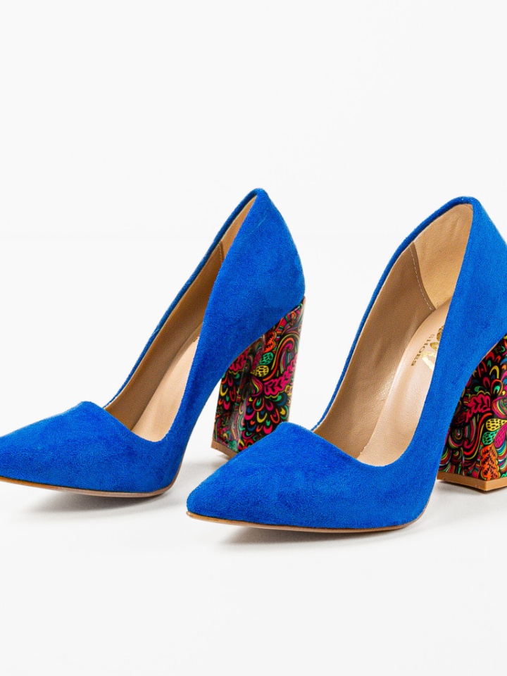 Scarpe da donna Blu Monina - Img 8