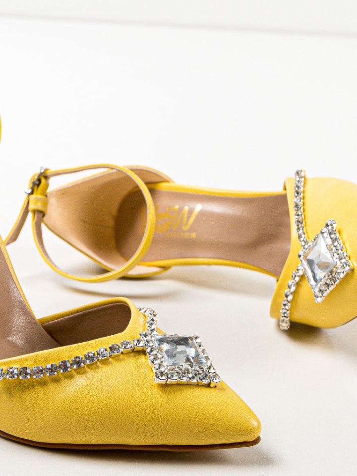 Scarpe da donna Gialle Dalvanyos - Img 12