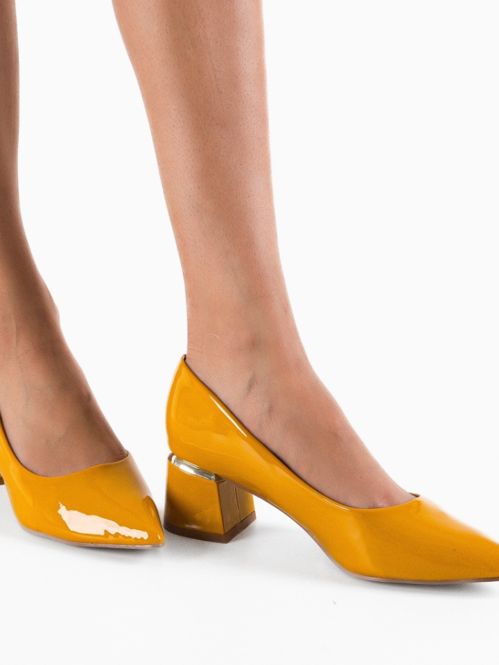 Scarpe da donna Gialle Fedlimi - Img 3