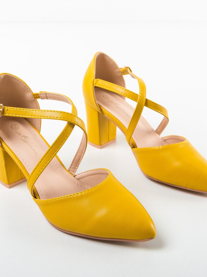 Scarpe da donna Gialle Rahma - Img 16