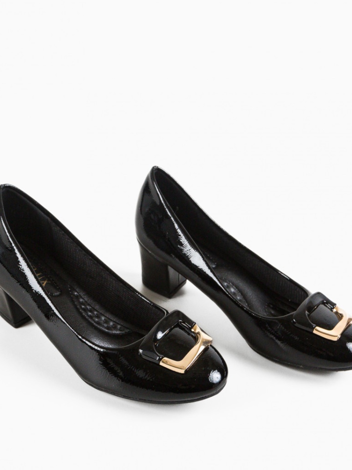 Scarpe da donna Nere Collier - Img 5