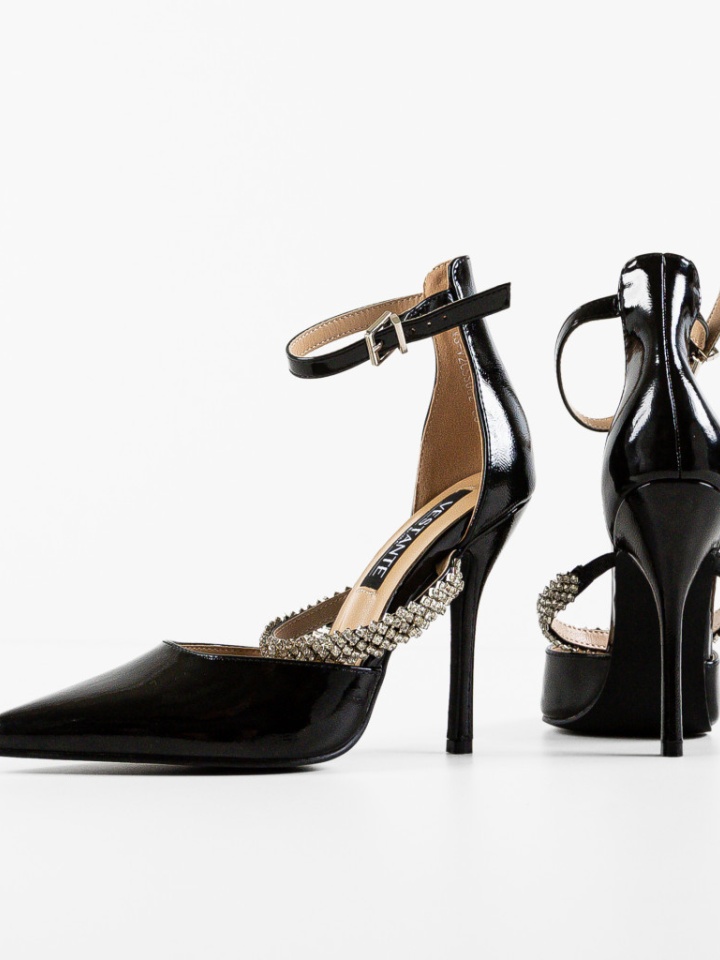 Scarpe da donna Nere Frank - Img 4
