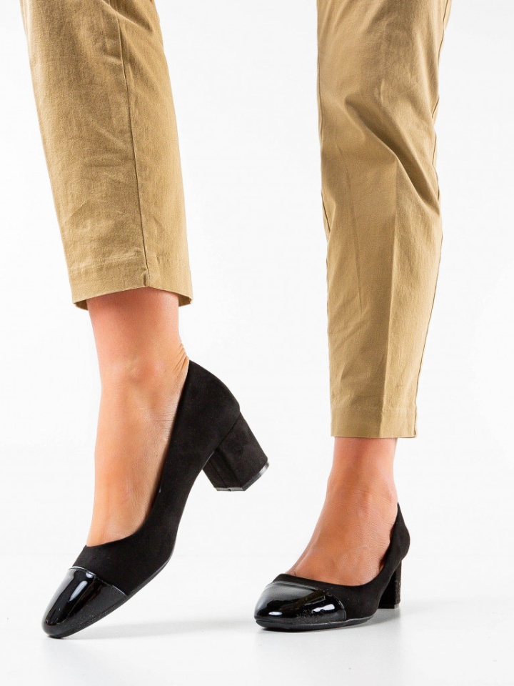 Scarpe da donna Nere Pofra - Img 10