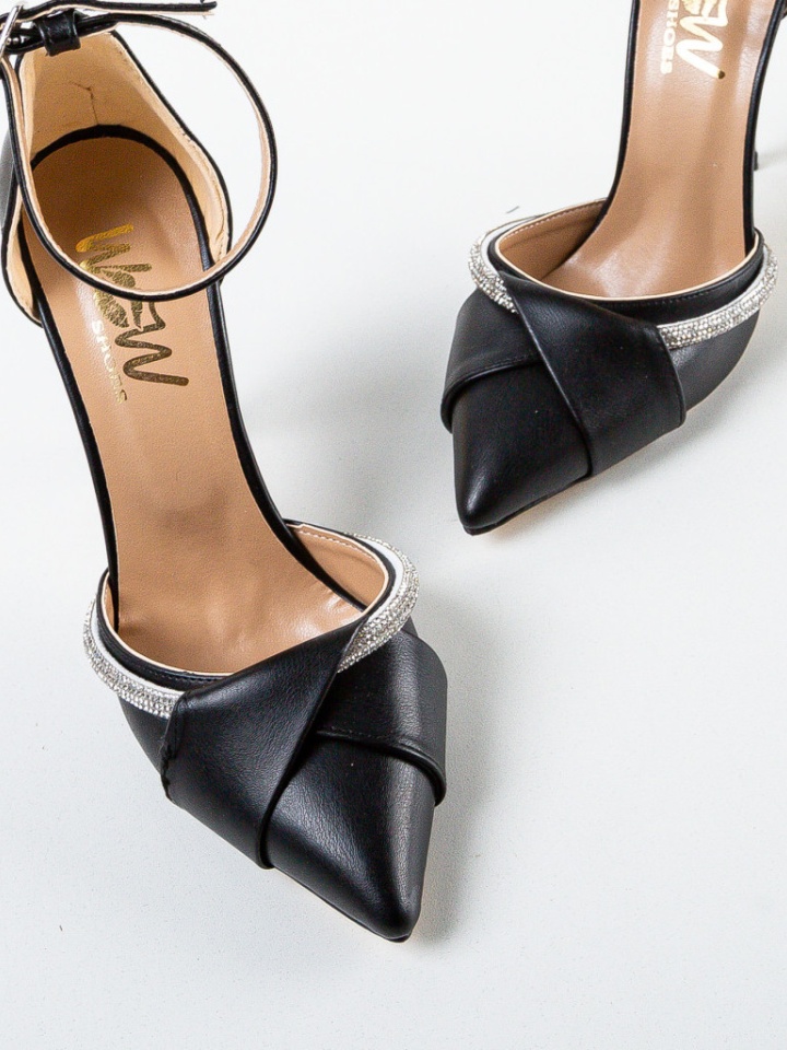 Scarpe da donna Nere Urahag 2 - Img 6