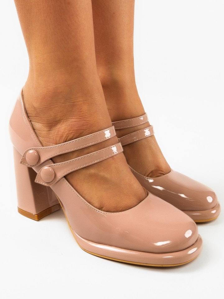 Scarpe da donna Nude Vintage - Img 4