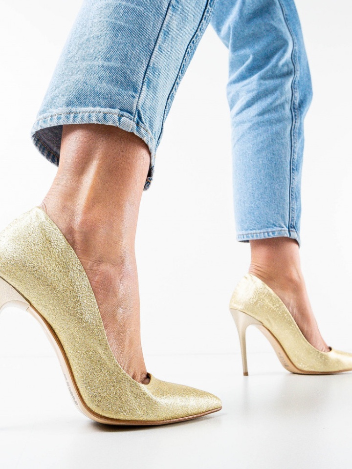 Scarpe da donna Oro Tofife - Img 6