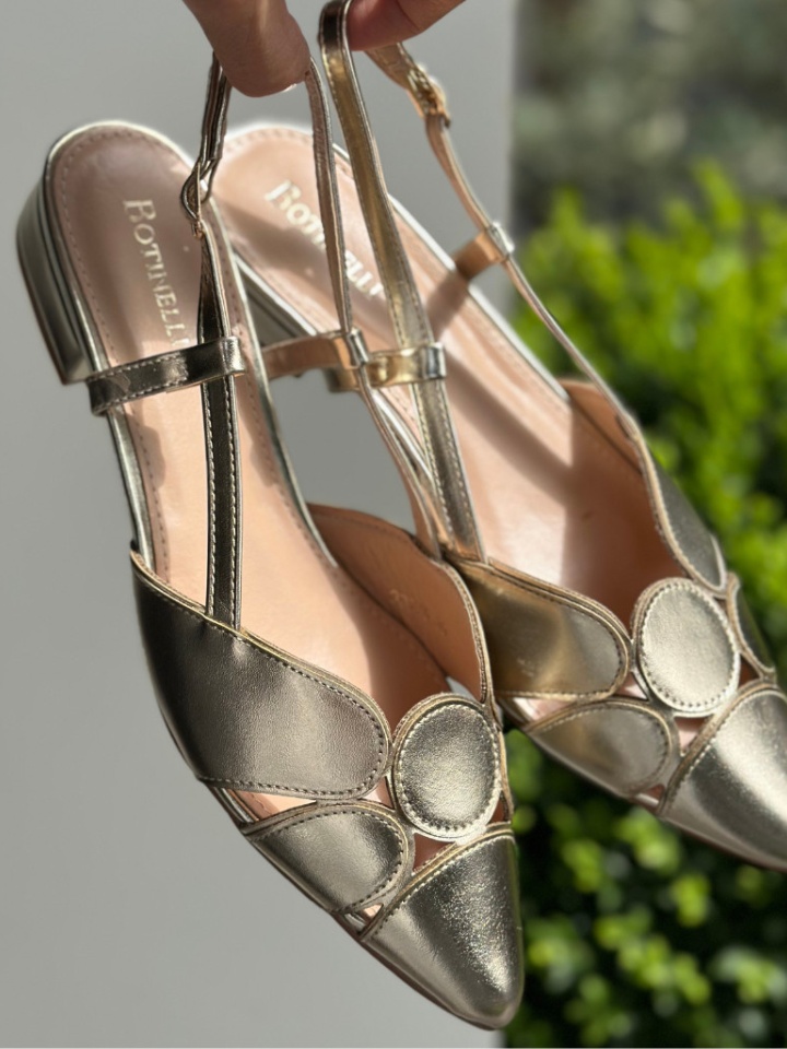 Scarpe da donna Oro Xquenda - Img 1