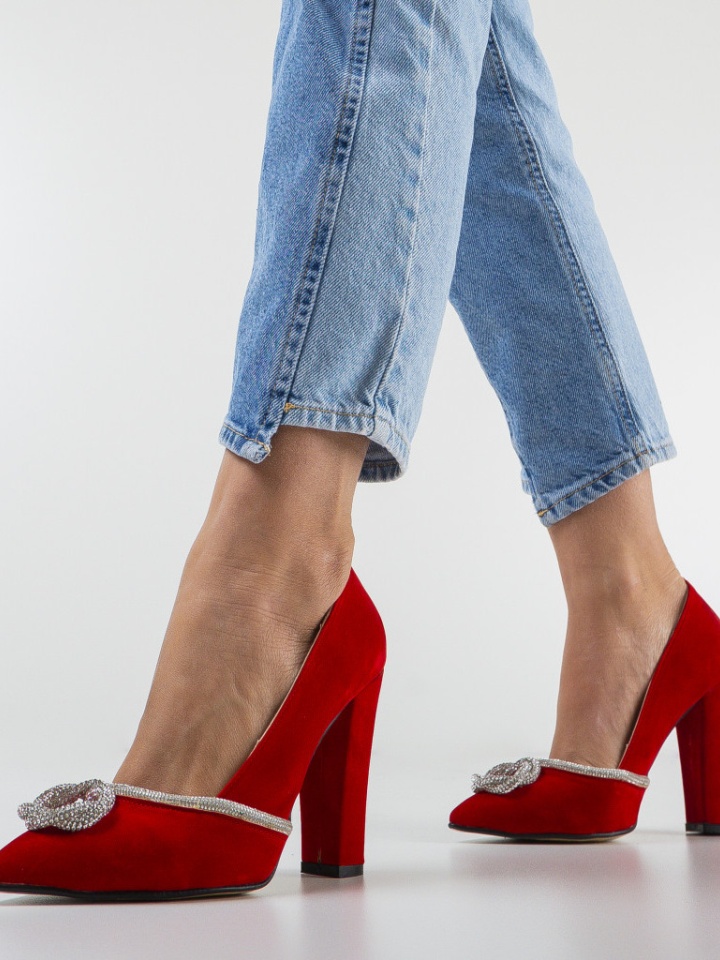 Scarpe da donna Rosse Amintire - Img 10