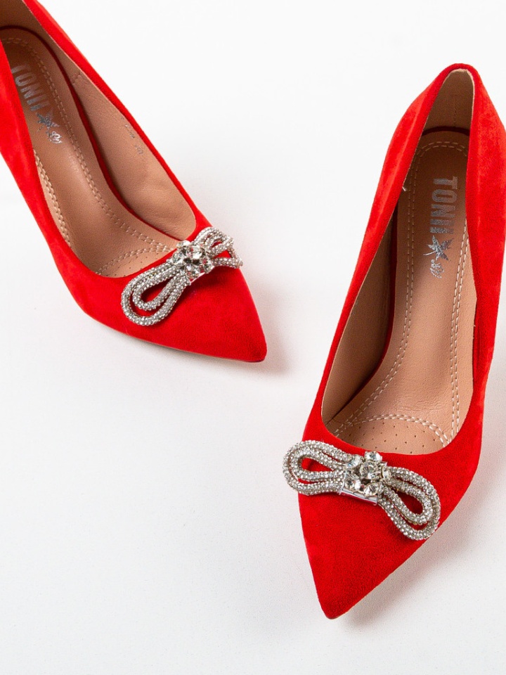 Scarpe da donna Rosse Crule - Img 7