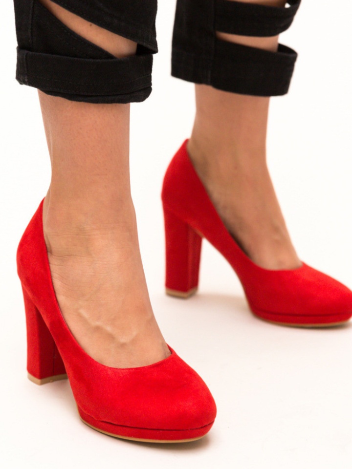 Scarpe da donna Rosse Dezgo - Img 1