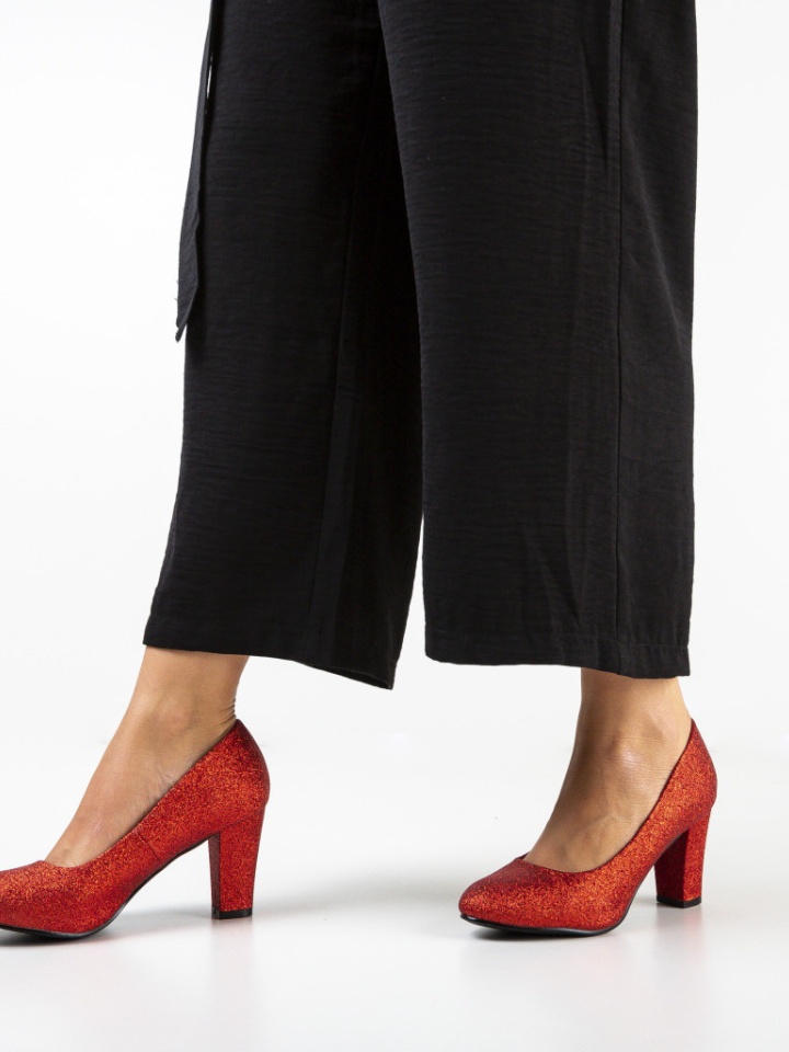 Scarpe da donna Rosse Esoum - Img 2