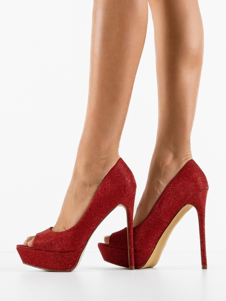 Scarpe da donna Rosse Ferguson - Img 2