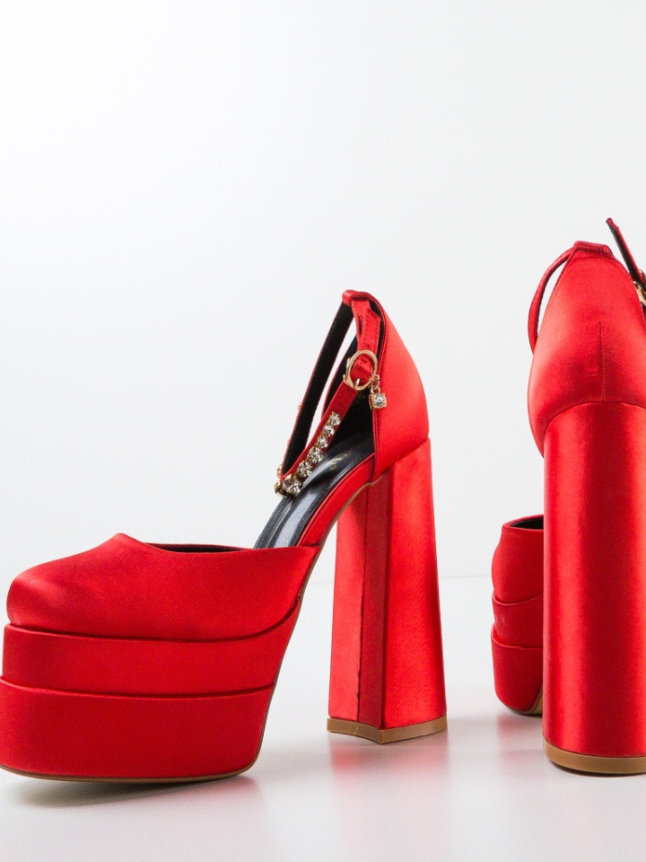 Scarpe da donna Rosse Iman - Img 8