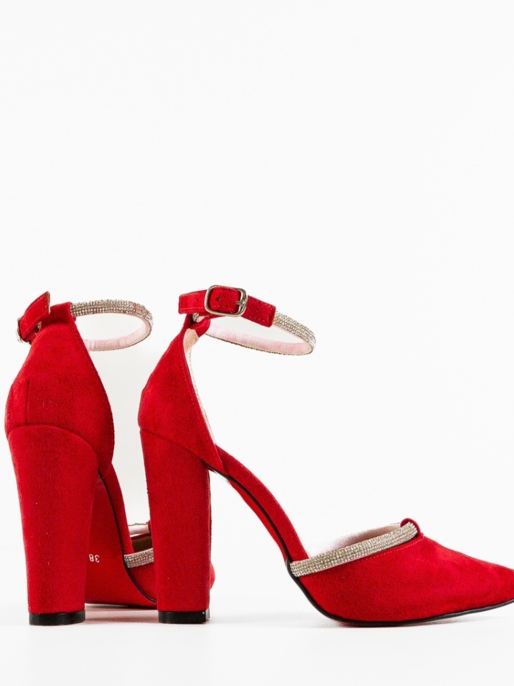 Scarpe da donna Rosse Von - Img 5
