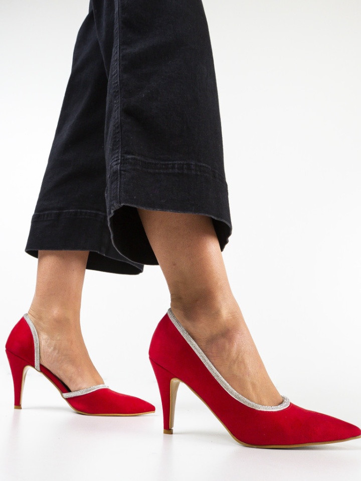 Scarpe da donna Rosse Wiham - Img 9