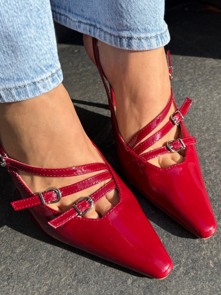 Scarpe da donna Rosse Ysaya - Img 9