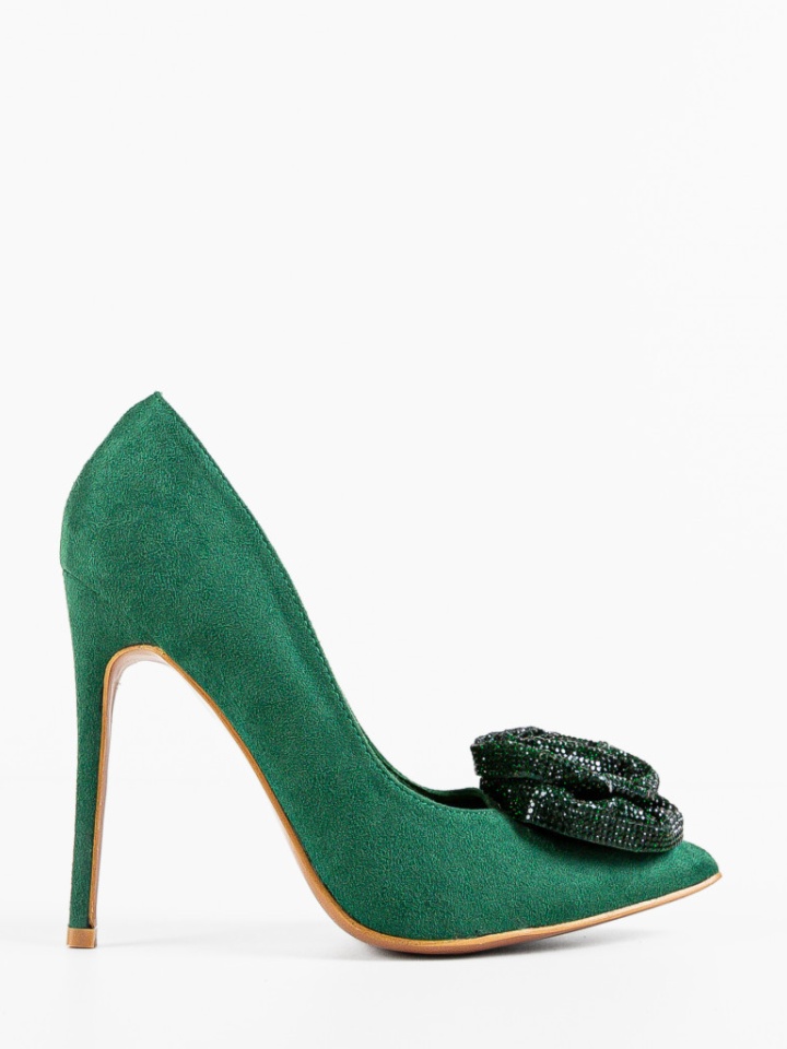 Scarpe da donna Verde Brany - Img 4
